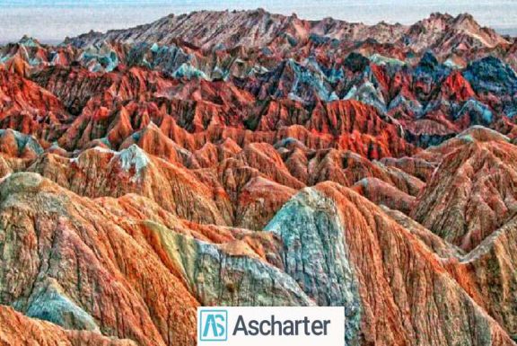 کوههای مینیاتوری چابهار