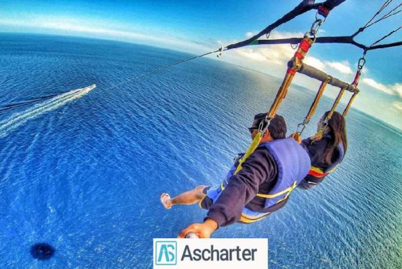 تفریحات کیش پاراسل